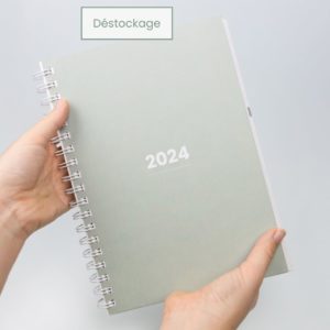 Agenda 2024 écologique Ollo Papeterie — déstockage