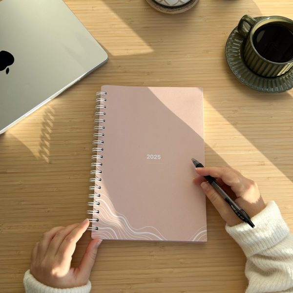 ollo agenda eco friendly rose daté