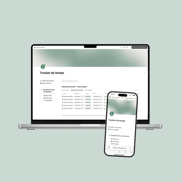 Template Notion Time Tracker