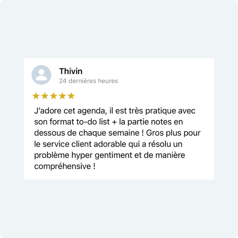 avis agenda Ollo Papeterie