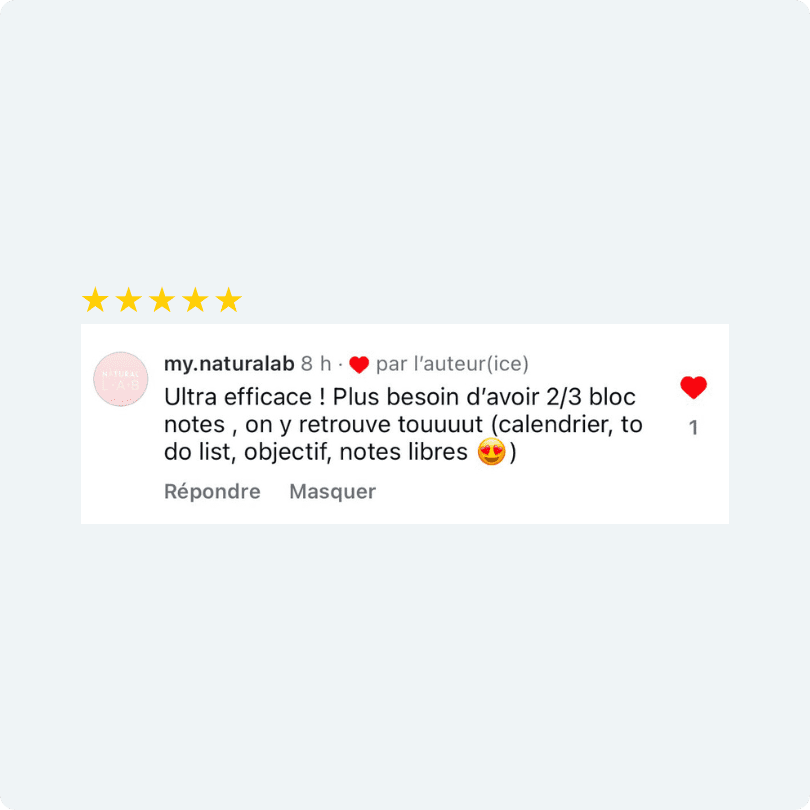 avis agenda Ollo Papeterie