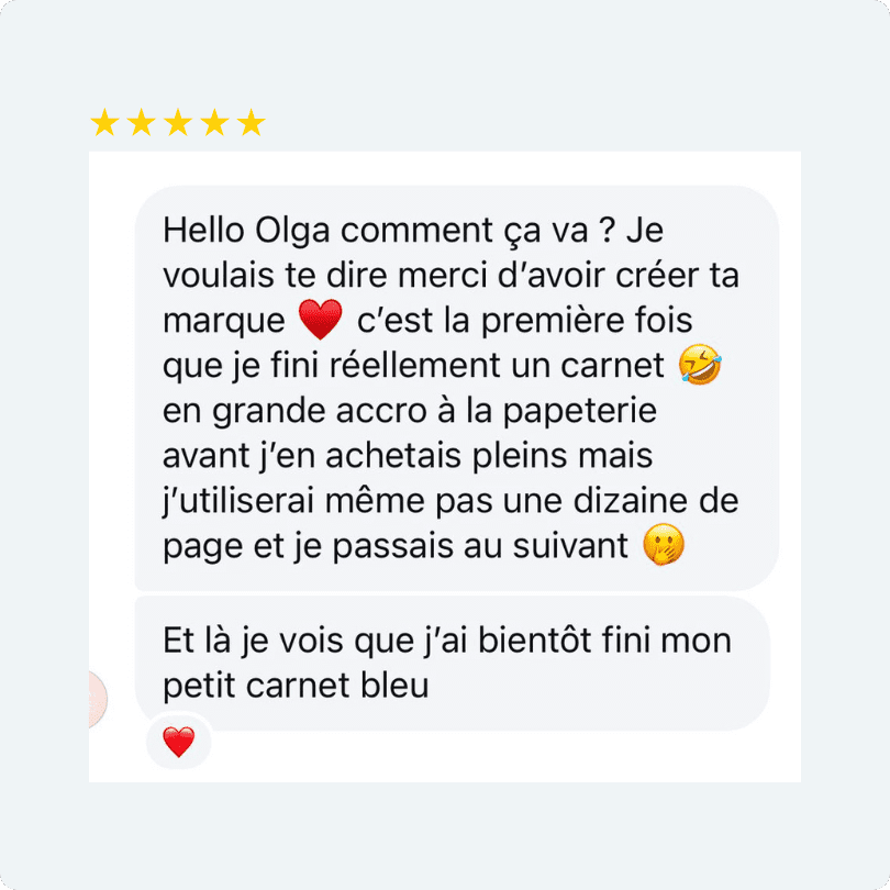 avis agenda Ollo Papeterie