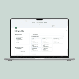 template notion suivi de produits et gestion des stocks